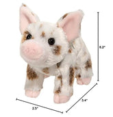 Douglas Yogi Brown Spotted Pig Plush Stuffed Animal